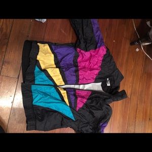 90s style wind breaker